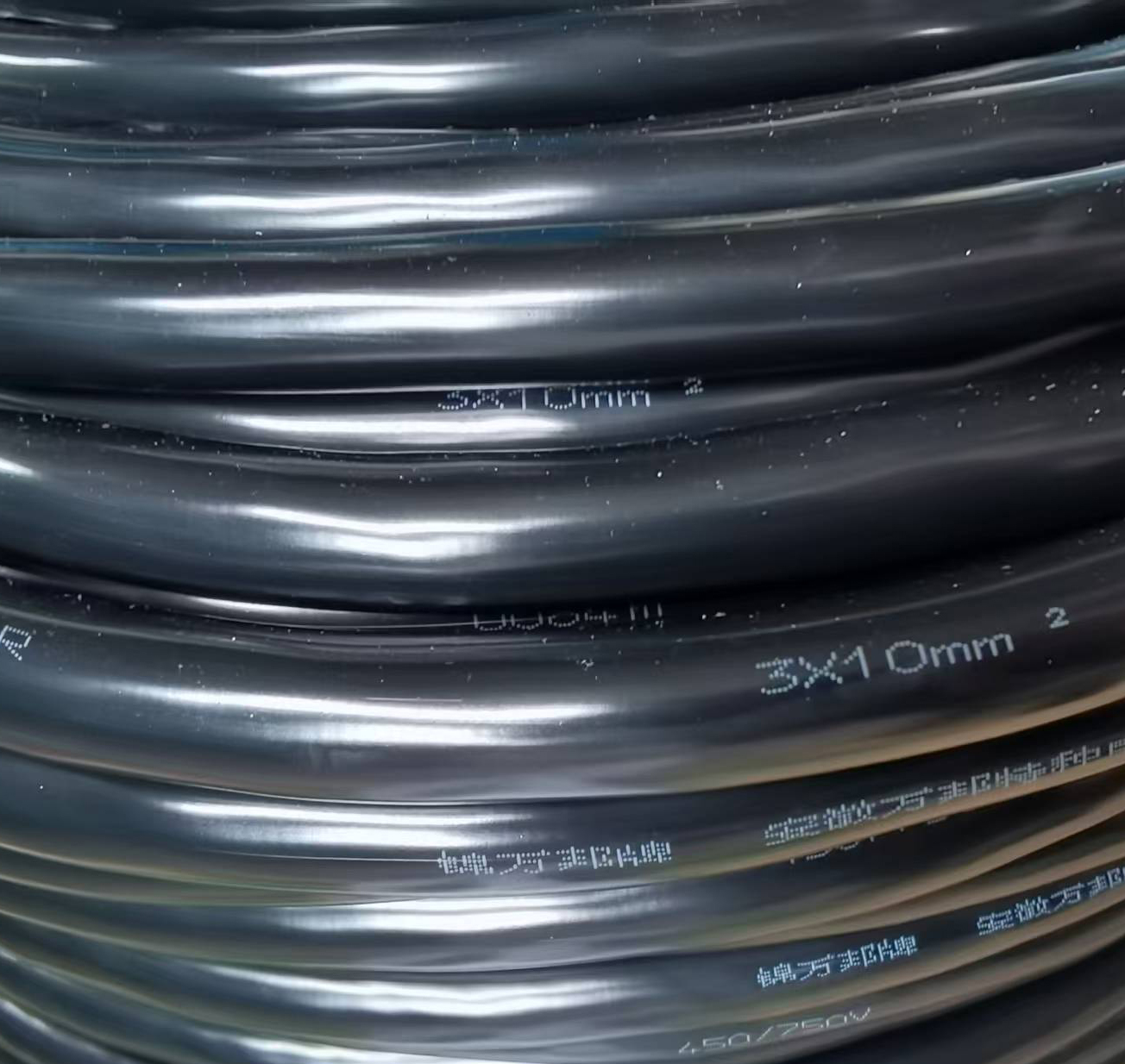 JKUNRLR卷筒电缆450V/750V 3*10mm²