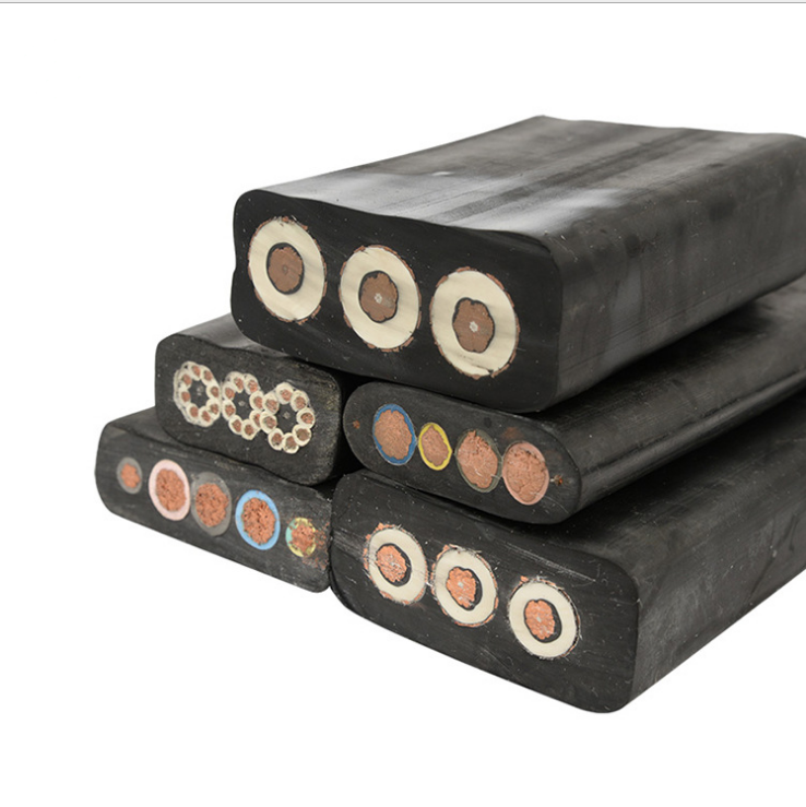 YGCBP 6/10KV 3*35+3*16/3高压扁电缆