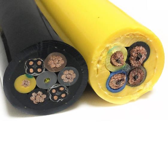 多芯柔性pur卷筒电缆