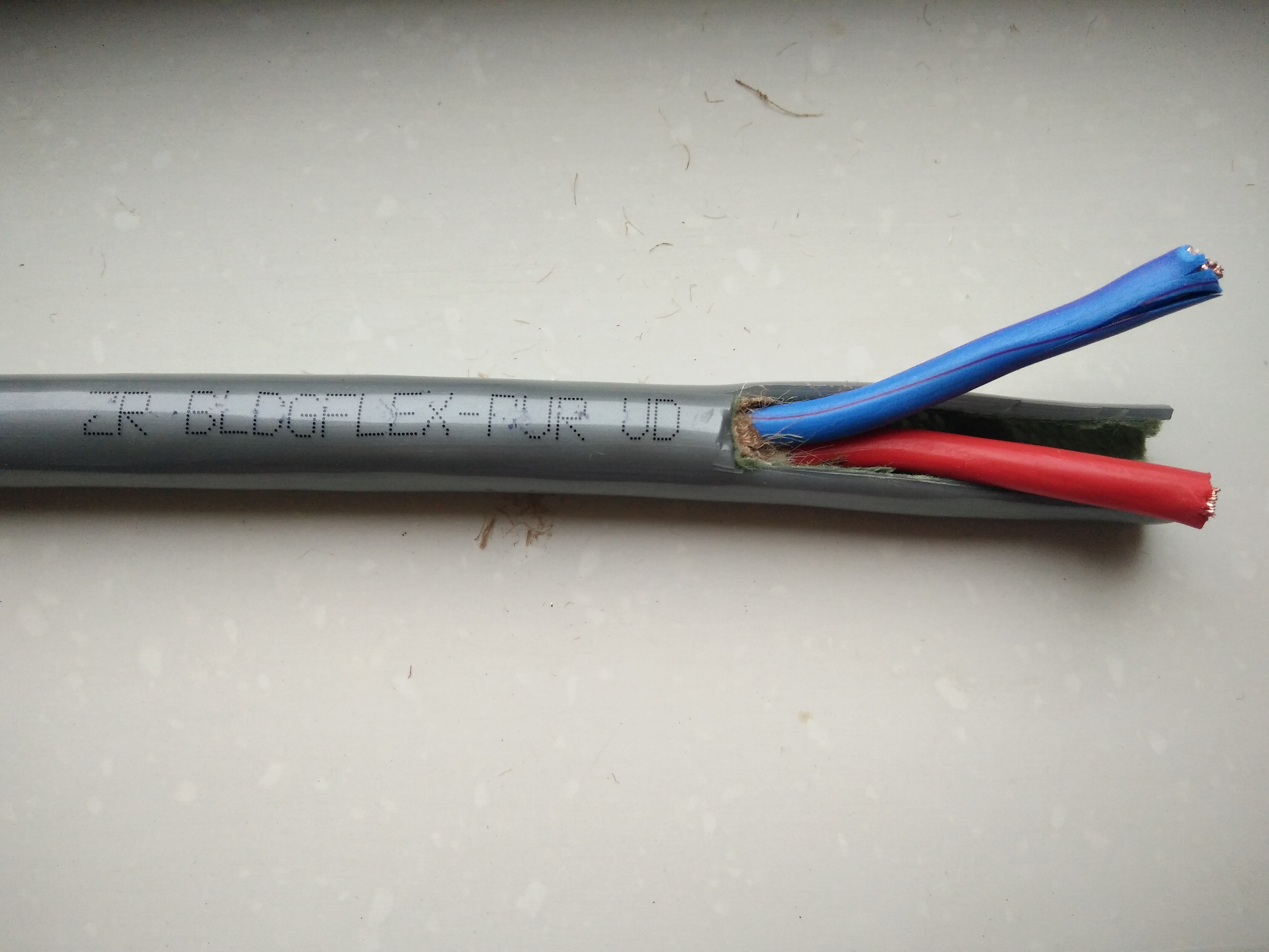 PUR护套移动用拖链电缆